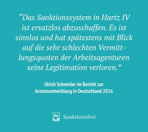 Sanktionssystem abschaffen!